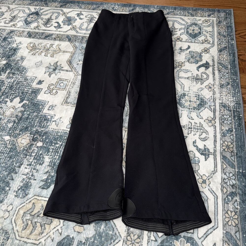 Womens Schoeller Switzerland WB-400 Stretch Fabrics Snow Pants Sz 8 Long Black